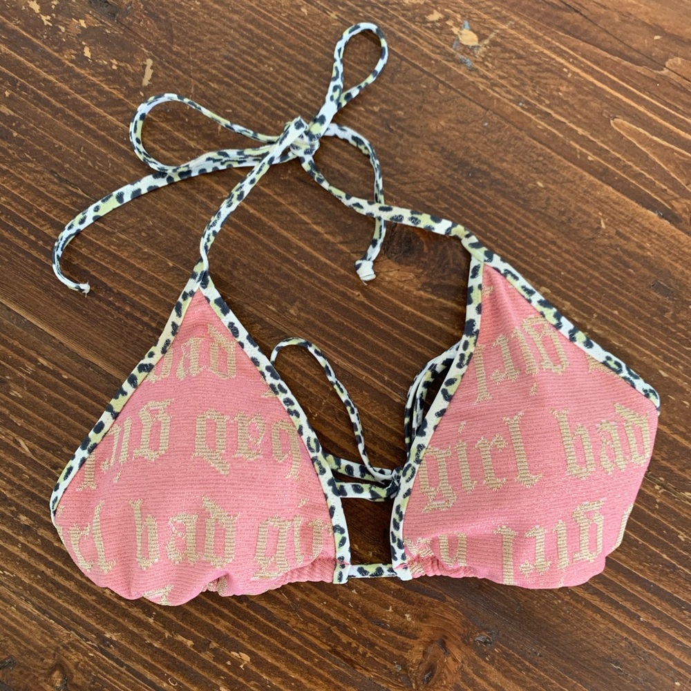 “Bad girl” bikini top